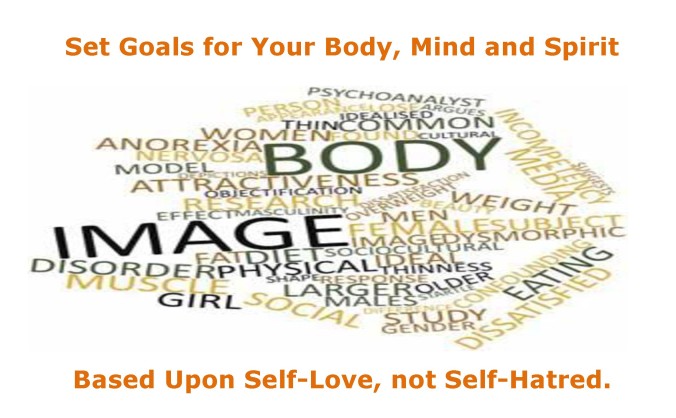 3 Set Goals for Your Body Mind and Sprit based upon self love not self hatred1