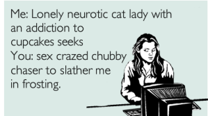 lonely neurotic woman